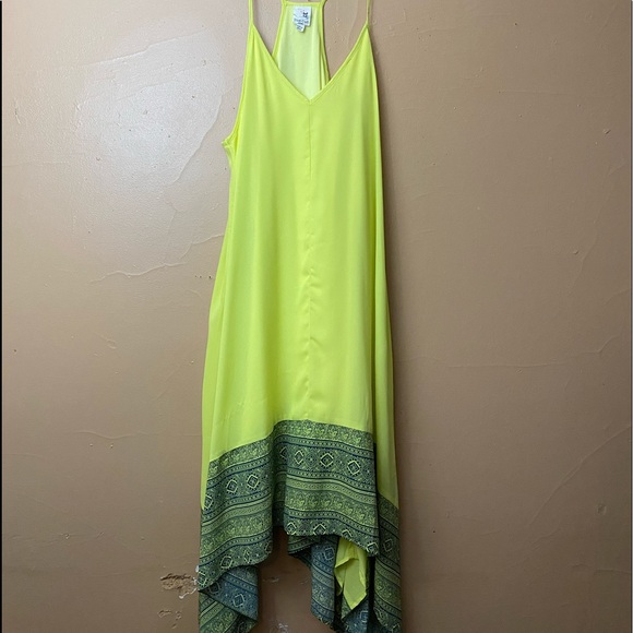 Pink Owl Dresses & Skirts - Pink Owl Apparel Yellow Sun Dress Size Lg   R-10